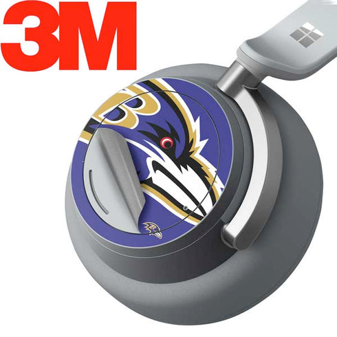 NFL Baltimore Ravens Large Logo Surface Headphones Skin
